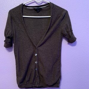 Banana Republic Grey Cardigan